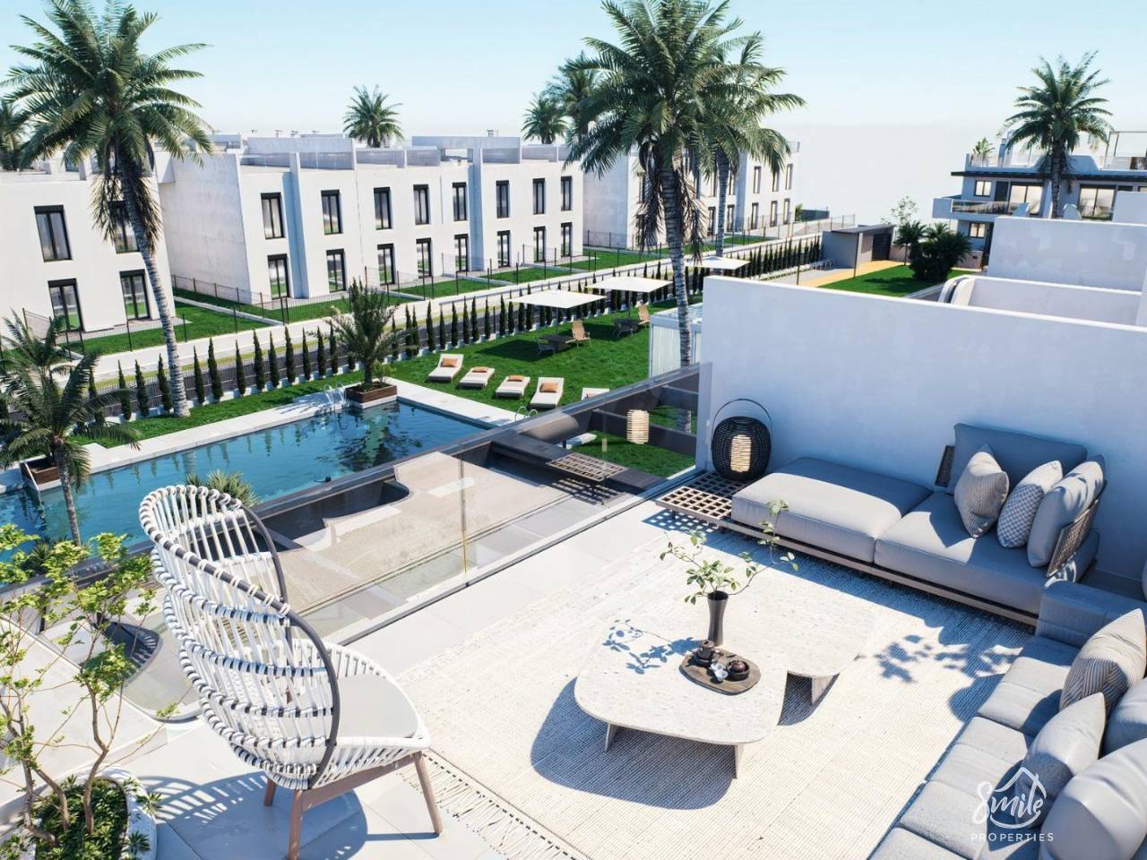 Bungalow - New Build - Pilar de la Horadada - pueblo