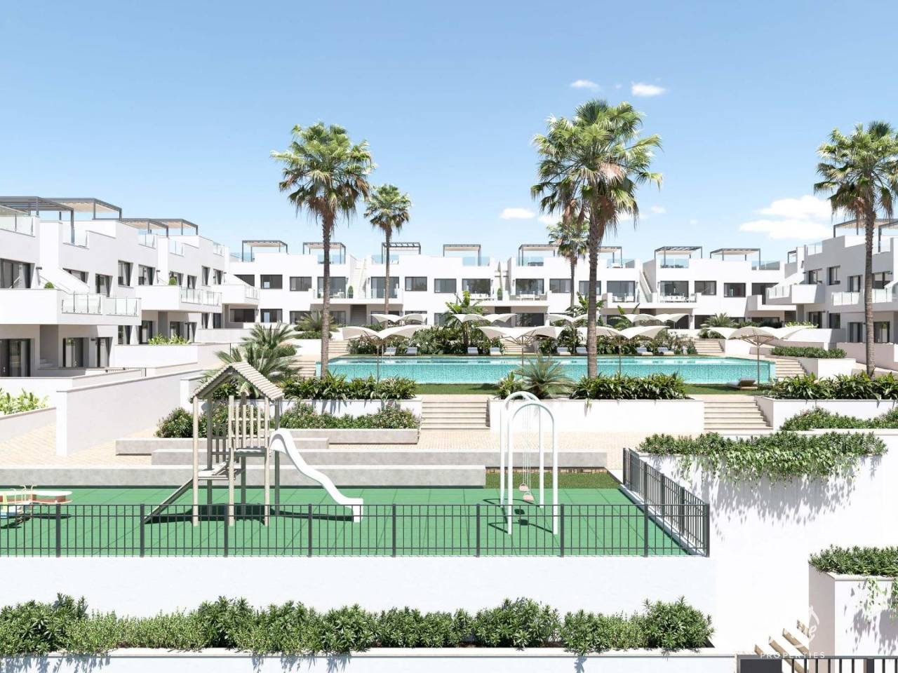 Bungalow - Obra Nueva - Torrevieja - Los balcones