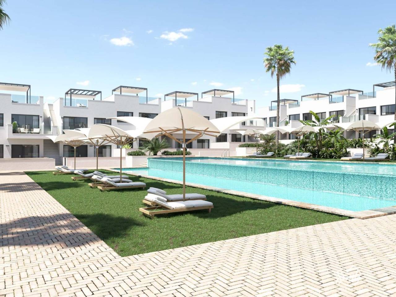 Bungalow - Obra Nueva - Torrevieja - Los balcones