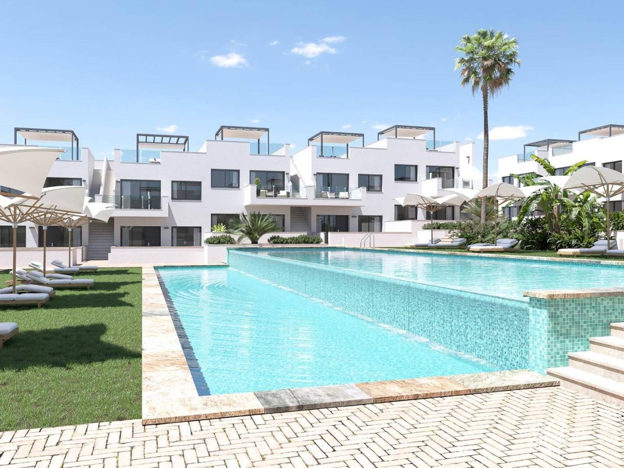 Bungalow - Obra Nueva - Torrevieja - Los balcones