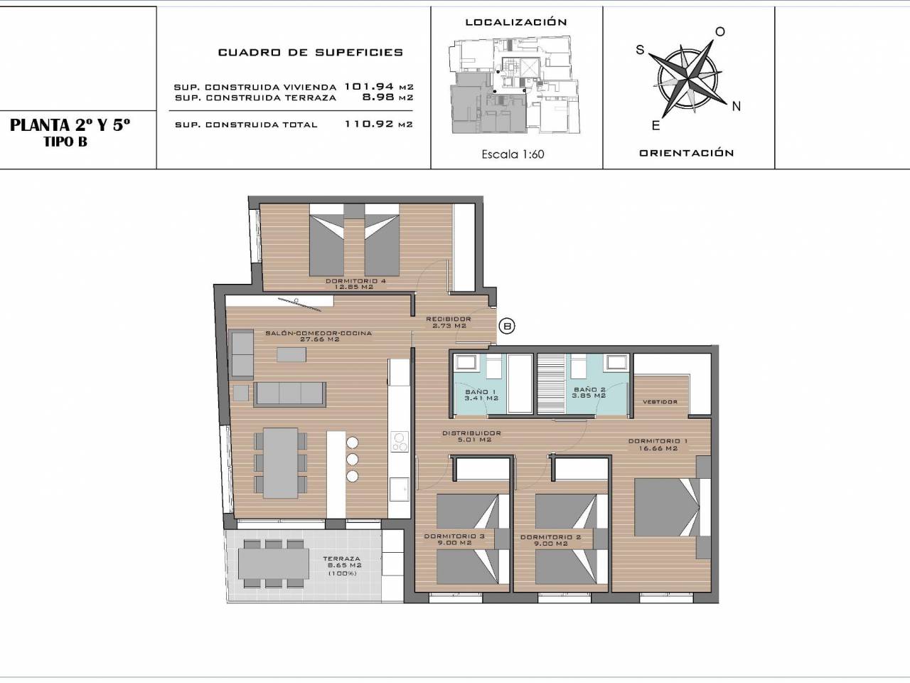 New Build - Appartement - Elche - Corte Ingles