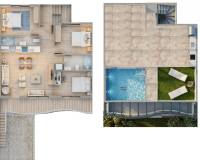 New Build - Bungalow - Pilar de la Horadada - parques de Andromeda
