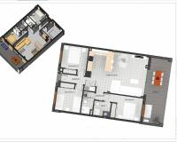 New Build - Lägenhet - Los Alcázares - Plaza 525