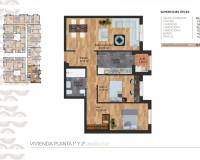New Build - Lägenhet - Torre - Pacheco - - CENTRO  -