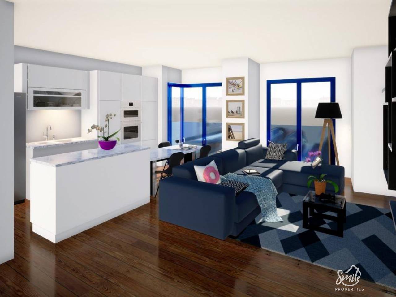 New Build - Lägenhet - Villajoyosa - Pueblo