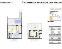 Obra Nueva - Bungalow - Pilar de la Horadada - pueblo