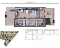 Obra Nueva - Bungalow - Torrevieja - Los balcones