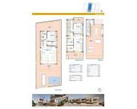 Obra Nueva - Villa - Pilar de la Horadada - pueblo