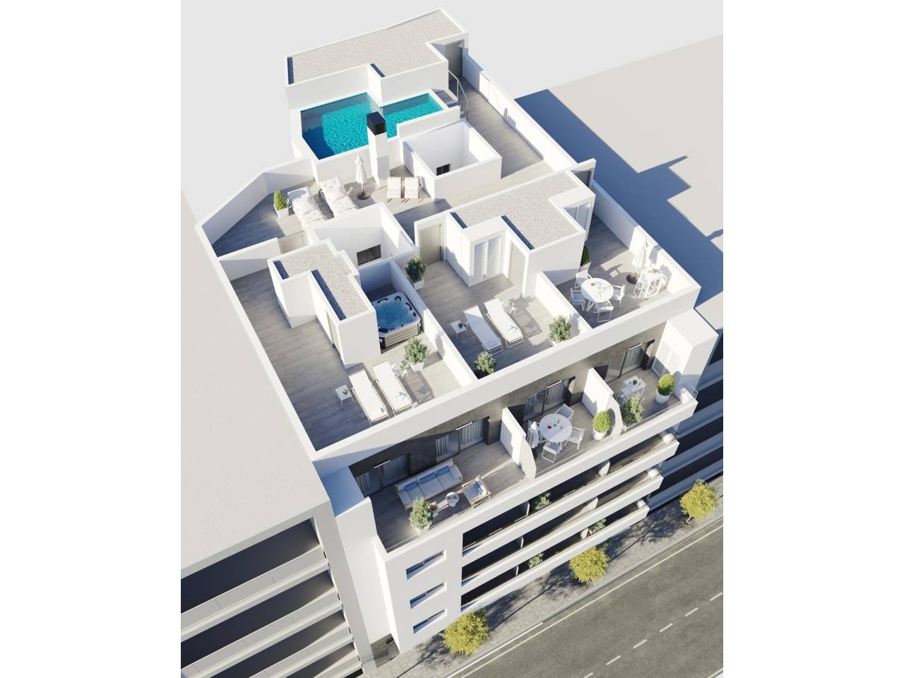 Penthouse - New Build - Torrevieja - Centro