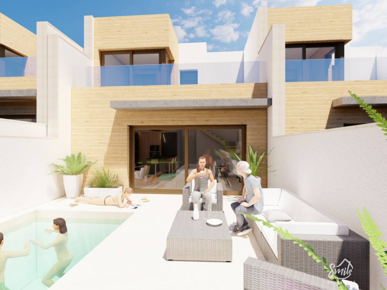 Terraced house - New Build - Algorfa - La finca golf