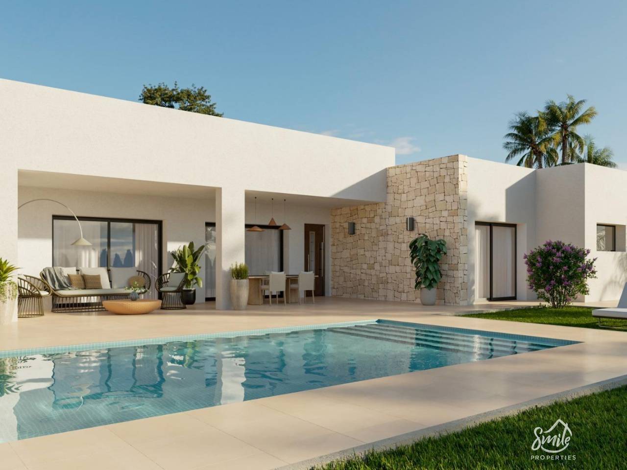 Villa - Obra Nueva - Aspe - Poligono 19